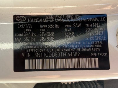 2026 Hyundai SANTA CRUZ SEL Activity AWD