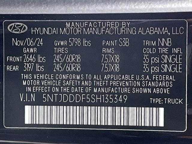 2025 Hyundai SANTA CRUZ XRT