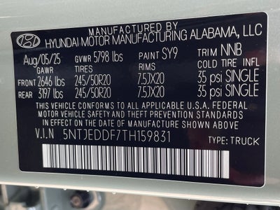 2026 Hyundai SANTA CRUZ Limited