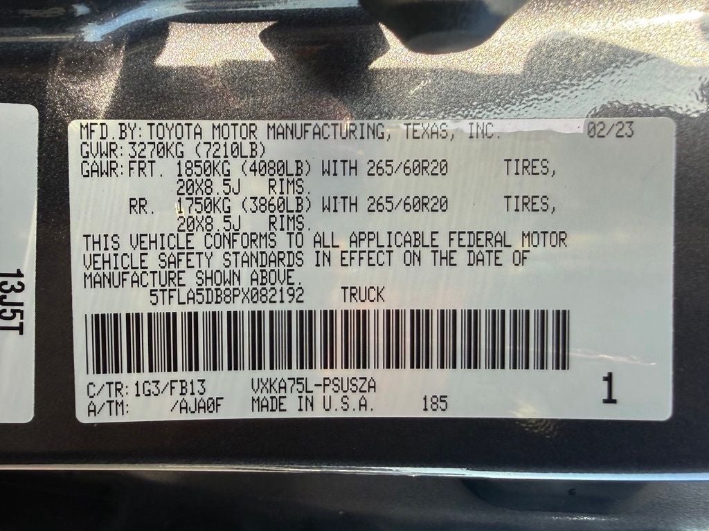 2023 Toyota Tundra SR5