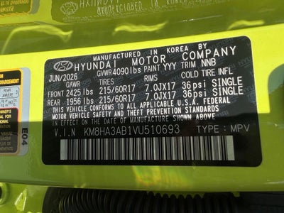 2027 Hyundai KONA SE FWD