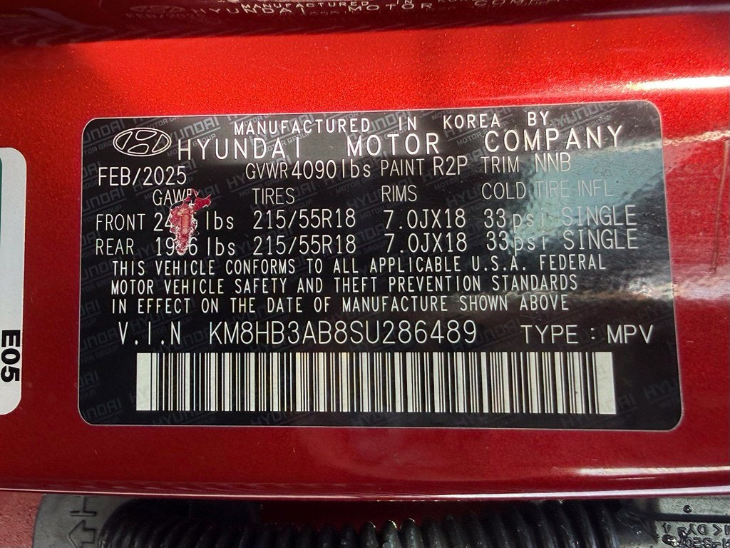 2025 Hyundai KONA SEL