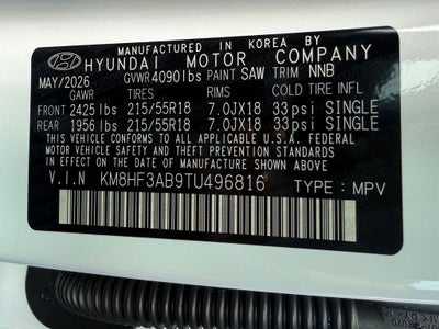 2026 Hyundai KONA SEL Sport FWD