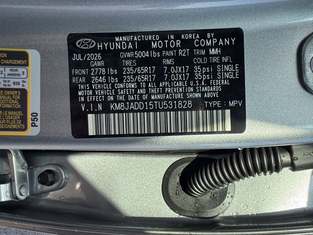 2026 Hyundai TUCSON HYBRID Blue