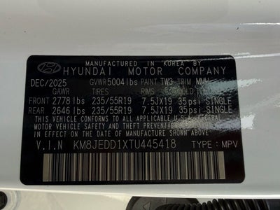2026 Hyundai TUCSON HYBRID Limited