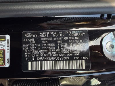 2027 Hyundai PALISADE HYBRID SEL Premium 7P