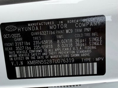 2026 Hyundai PALISADE SEL Premium FWD
