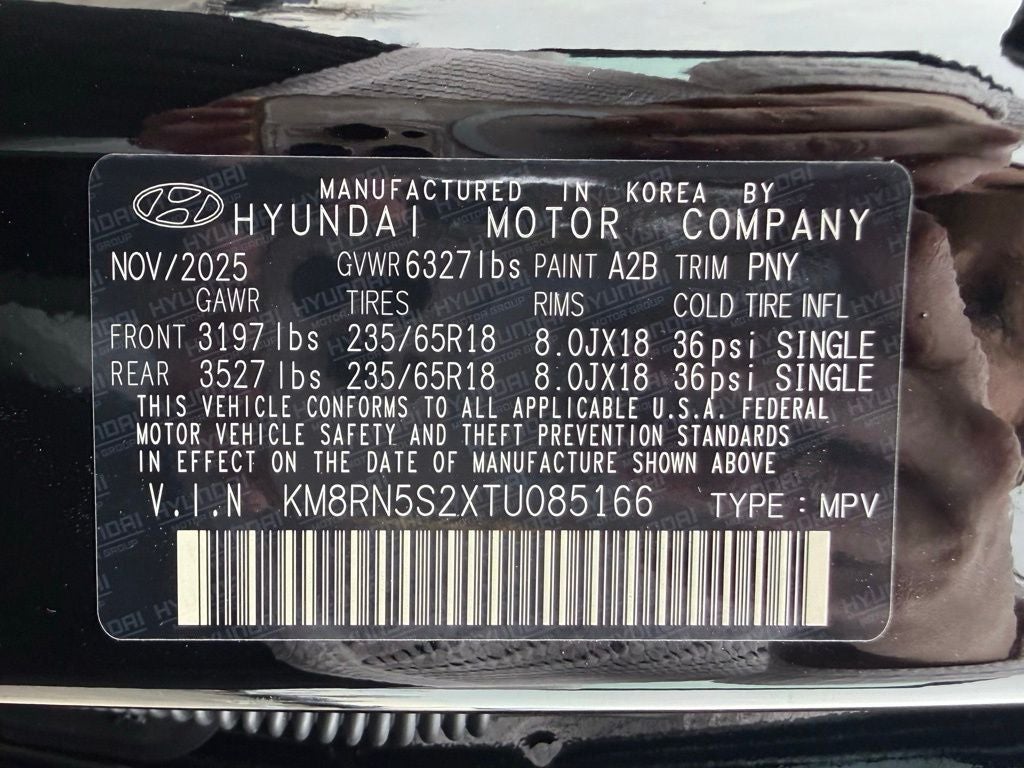 2026 Hyundai PALISADE SEL Premium FWD