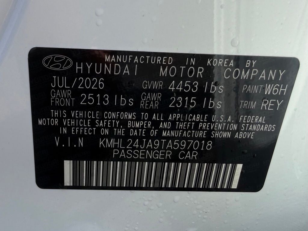2026 Hyundai SONATA SE