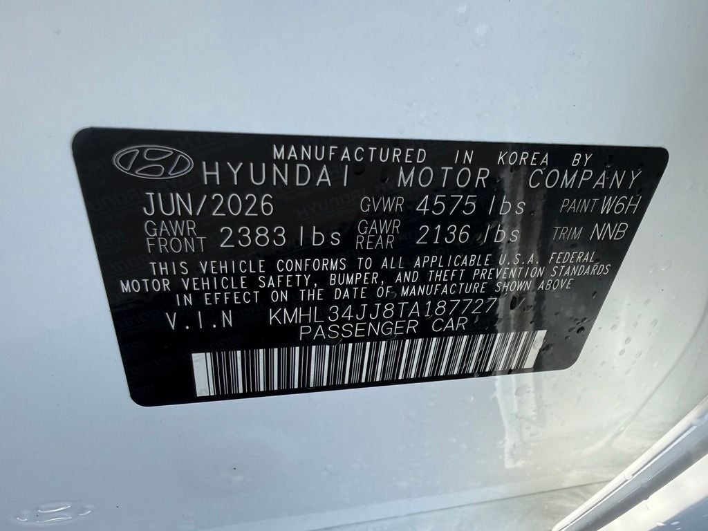 2026 Hyundai SONATA HYBRID SEL