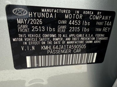 2026 Hyundai SONATA SEL Sport