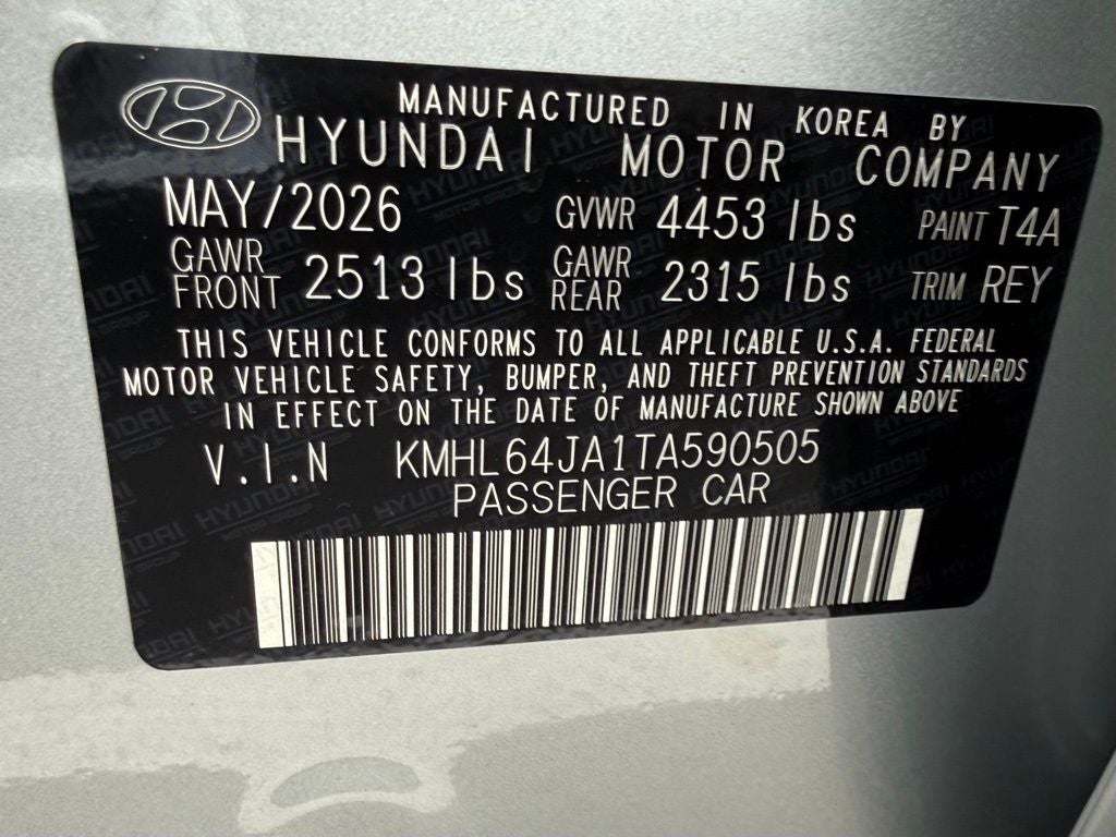 2026 Hyundai SONATA SEL Sport