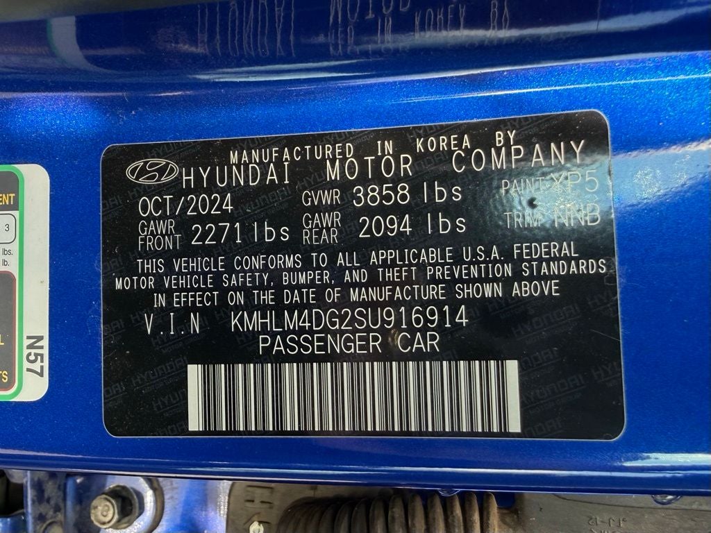 2025 Hyundai ELANTRA SEL Sport