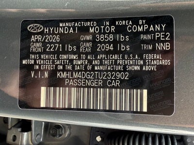 2026 Hyundai ELANTRA SEL Sport