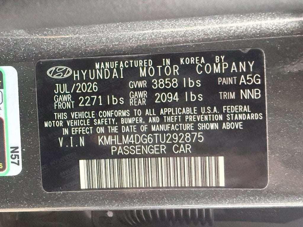 2026 Hyundai ELANTRA SEL Sport Plus