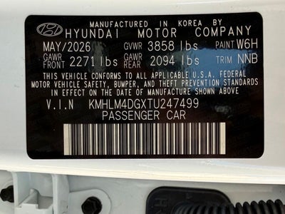 2026 Hyundai ELANTRA SEL Sport