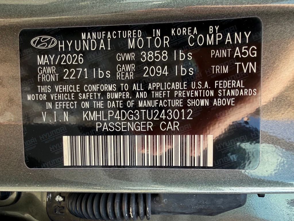 2026 Hyundai ELANTRA Limited