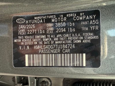 2026 Hyundai ELANTRA SEL Sport Premium