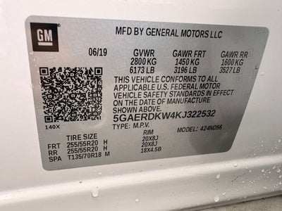 2019 Buick Enclave Avenir