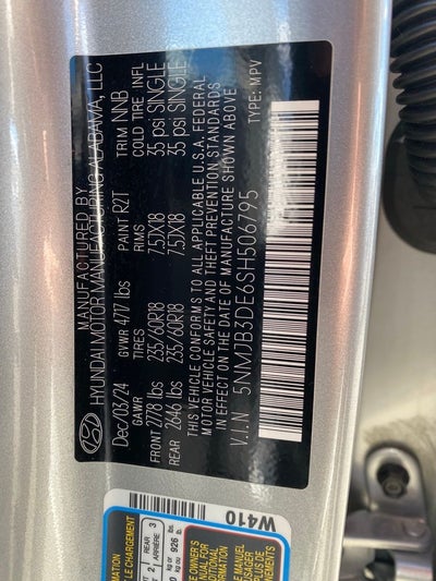 2025 Hyundai TUCSON SEL