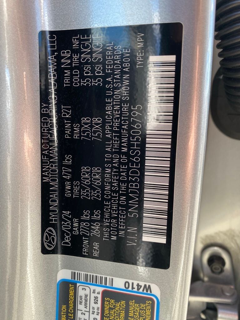 2025 Hyundai TUCSON SEL