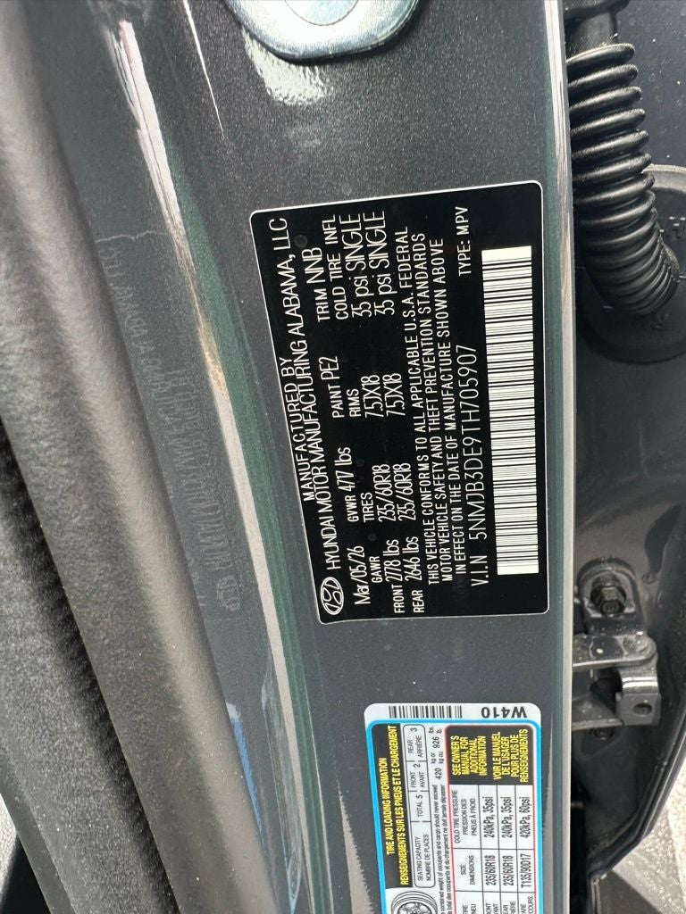 2026 Hyundai TUCSON SEL