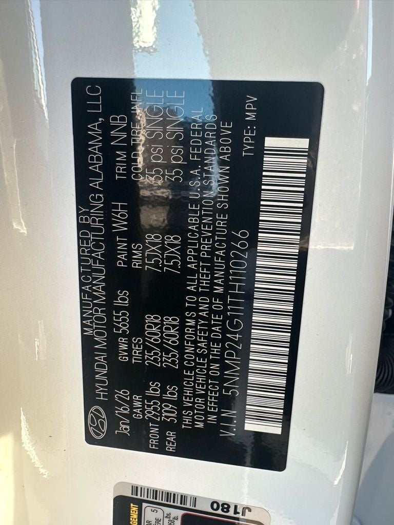 2026 Hyundai SANTA FE HYBRID SEL