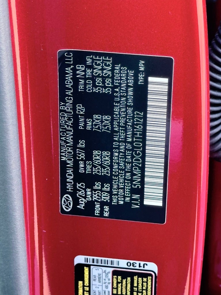 2026 Hyundai SANTA FE SEL AWD