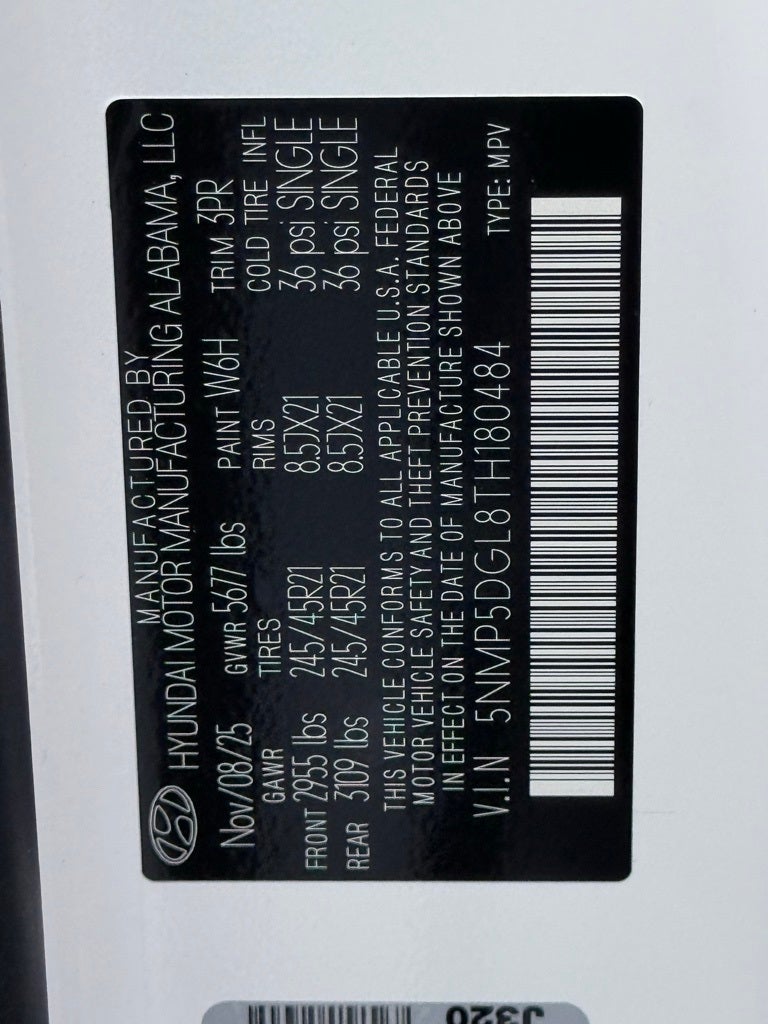 2026 Hyundai SANTA FE Calligraphy AWD