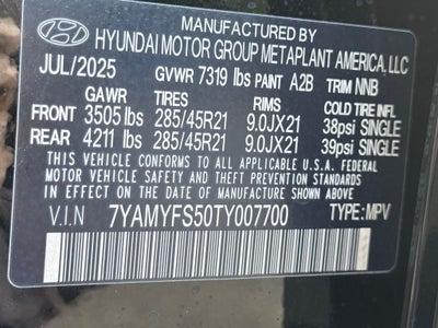 2026 Hyundai IONIQ 9 Performance Calligraphy