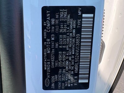 2027 Hyundai PALISADE SEL 7 Passenger