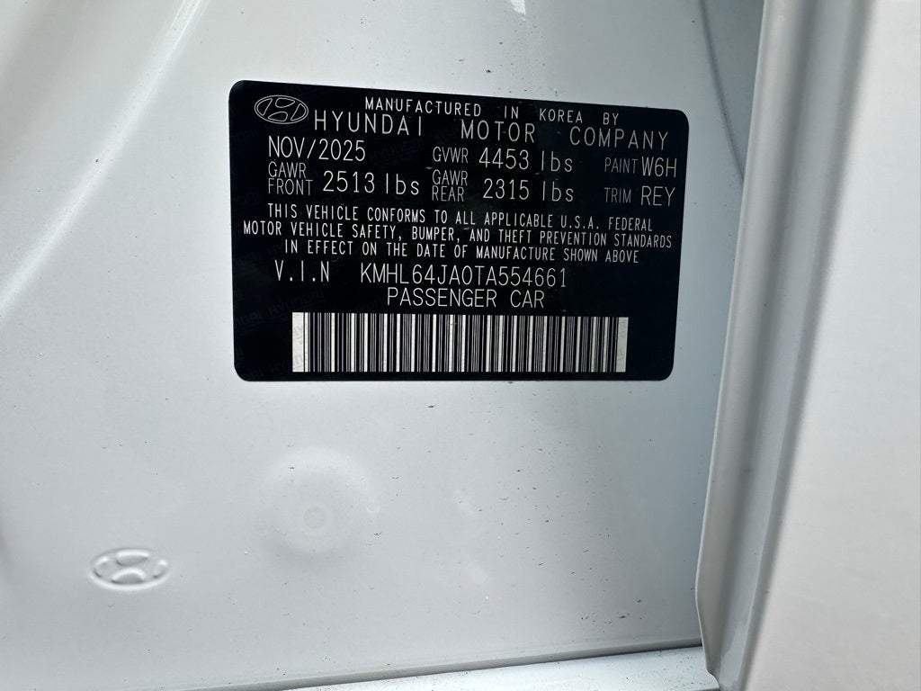 2026 Hyundai SONATA SEL Sport