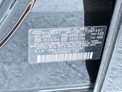 2026 Hyundai SONATA SEL Sport