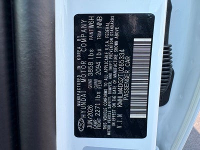2026 Hyundai ELANTRA SEL Sport