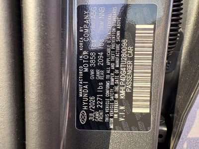 2026 Hyundai ELANTRA Limited