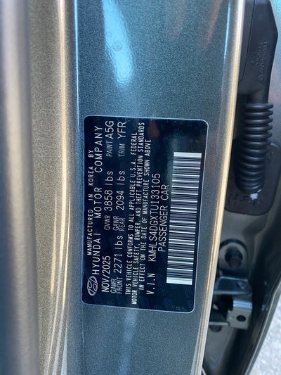 2026 Hyundai ELANTRA SEL Sport Premium