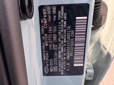 2026 Hyundai VENUE SE