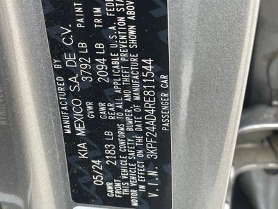 2024 Kia Forte LXS