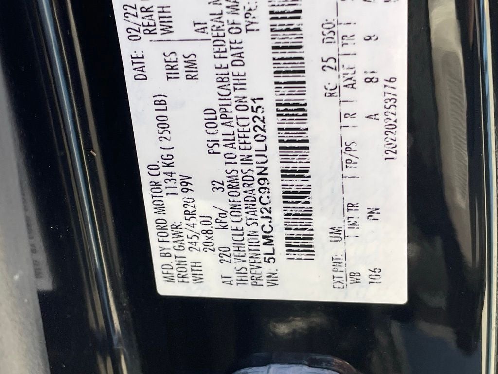 2022 Lincoln Corsair Reserve