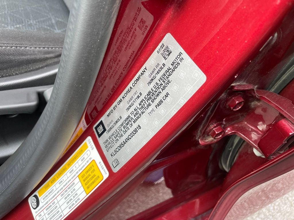 2022 Chevrolet Spark 1LT