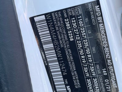 2021 Mercedes-Benz GLB GLB 250 4MATIC®