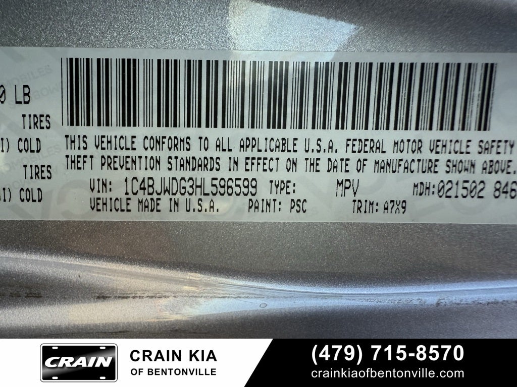 2017 Jeep Wrangler Unlimited Sport - 4WD