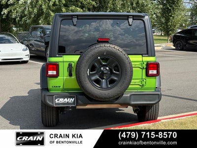 2025 Jeep Wrangler Sport - 4WD / CLEAN CARFAX / ONE OWNER