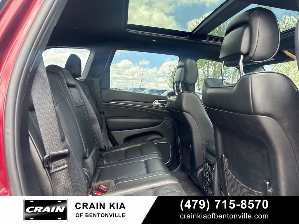 2018 Jeep Grand Cherokee High Altitude II - 4WD / CLEAN CARFAX / SUNROOF