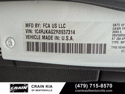 2024 Jeep Grand Cherokee L Altitude X - 4WD / PANORAMIC SUNROOF / CLEAN CARFAX