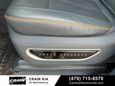 2022 Jeep Grand Wagoneer Series II - 4WD / PANORAMIC SUNROOF