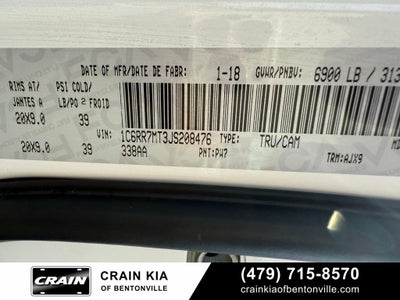 2018 RAM 1500 Sport - 4WD / CLEAN CARFAX