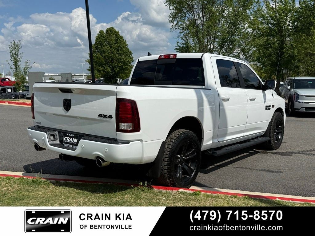 2018 RAM 1500 Sport - 4WD / CLEAN CARFAX