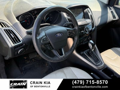 2018 Ford Focus Titanium - HATCHBACK / SUNROOF / CLEAN CARFAX / LOW MILES!