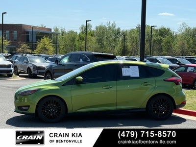 2018 Ford Focus Titanium - HATCHBACK / SUNROOF / CLEAN CARFAX / LOW MILES!